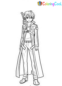 Sword Art Online Coloring Pages