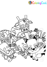 Toys and Dolls Coloring Pages