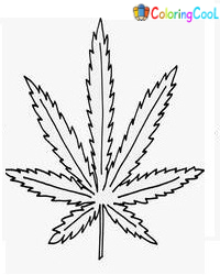 Weed Coloring Pages