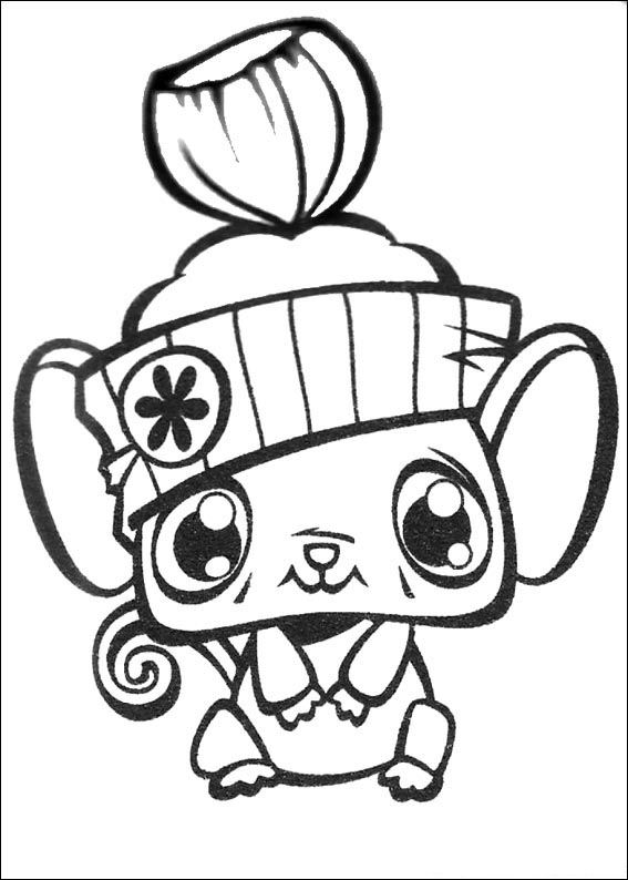 Very Nice Littlest Pet Shop Coloring Page