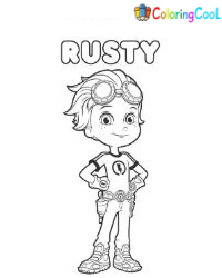 Rusty Rivets Coloring Pages