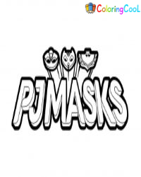 PJ Masks Coloring Pages