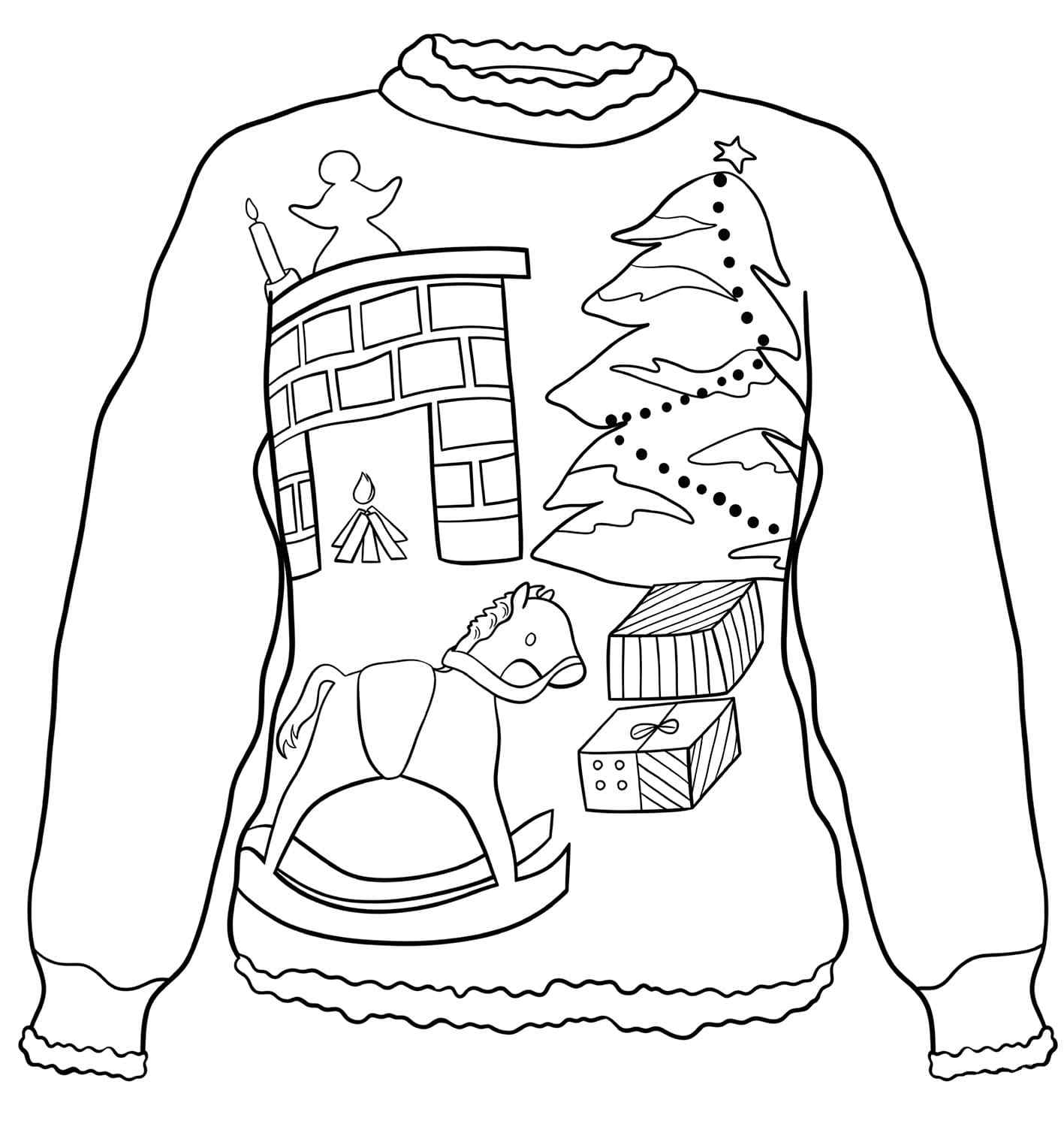 A Christmas Sweater With Its Own Vibe