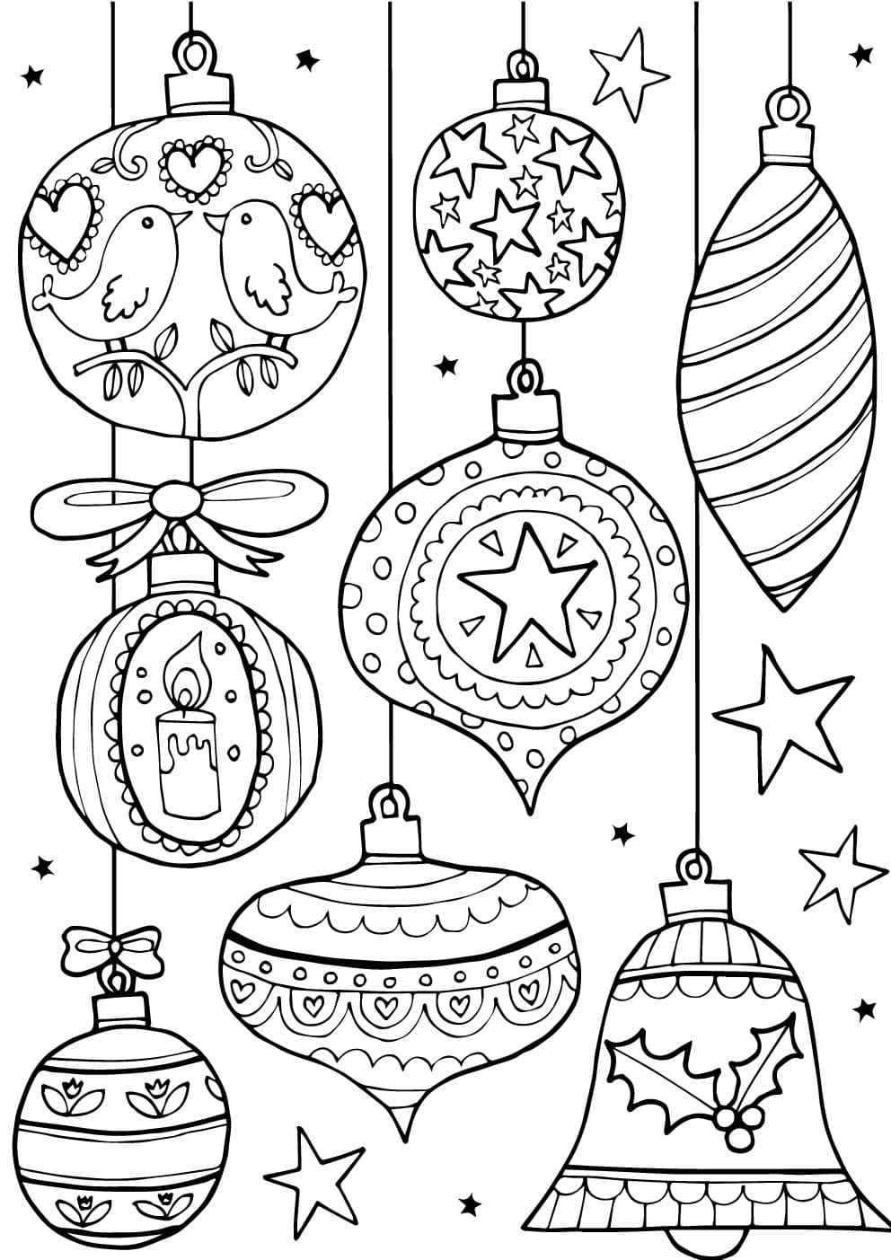 A Wall Decorated With Glass Toys Coloring Page
