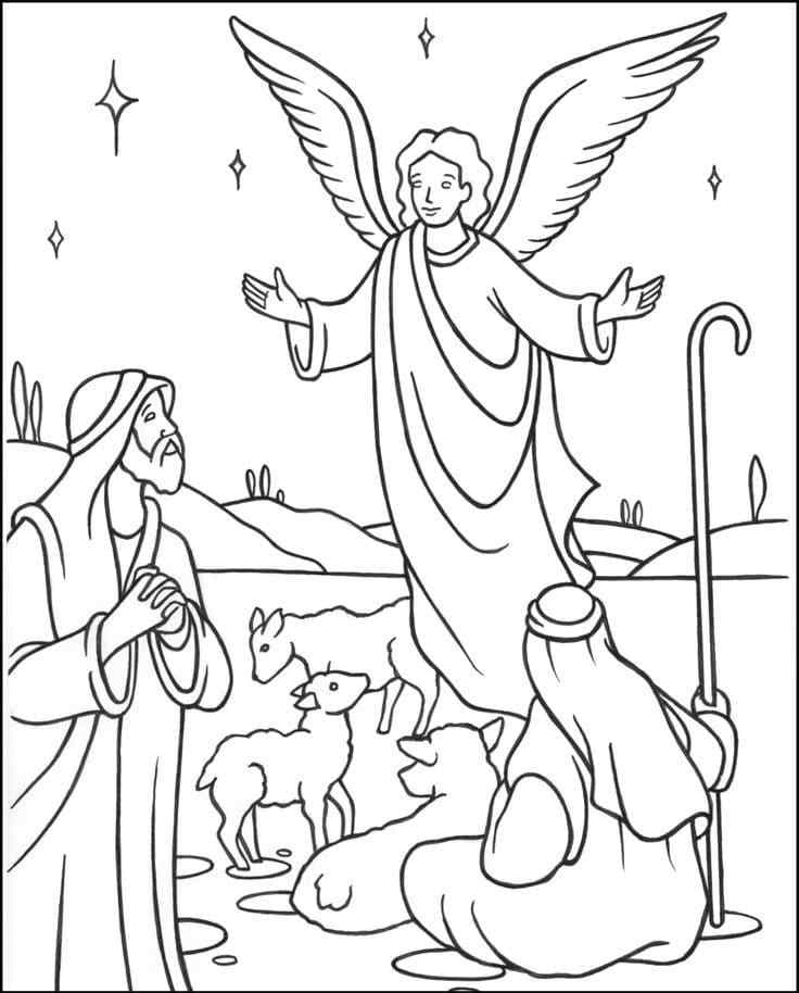 An Angel Broadcasts For Advent