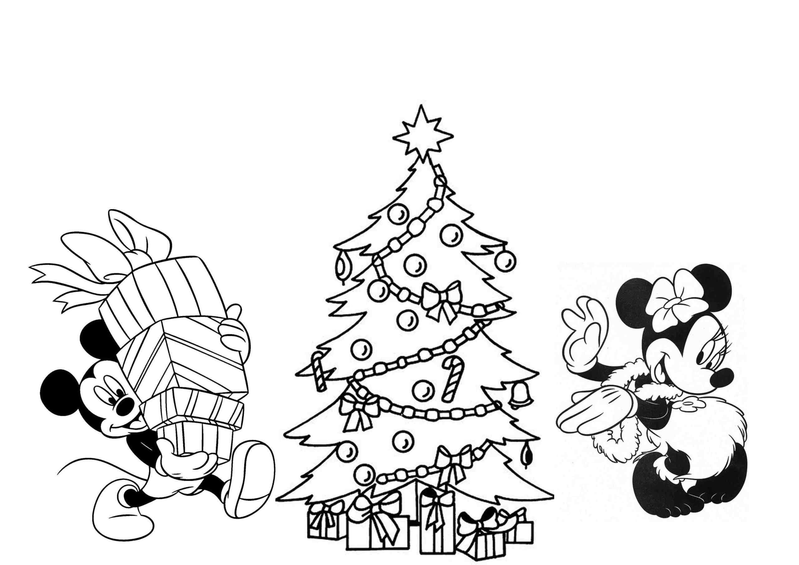 Winnie The Pooh And His Friends For Christmas Coloring Pages ...