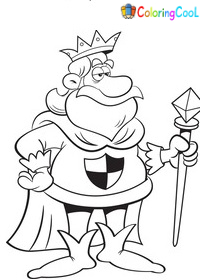 King Coloring Pages