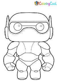 Baymax Coloring Pages
