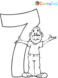 Number 7 Coloring Pages