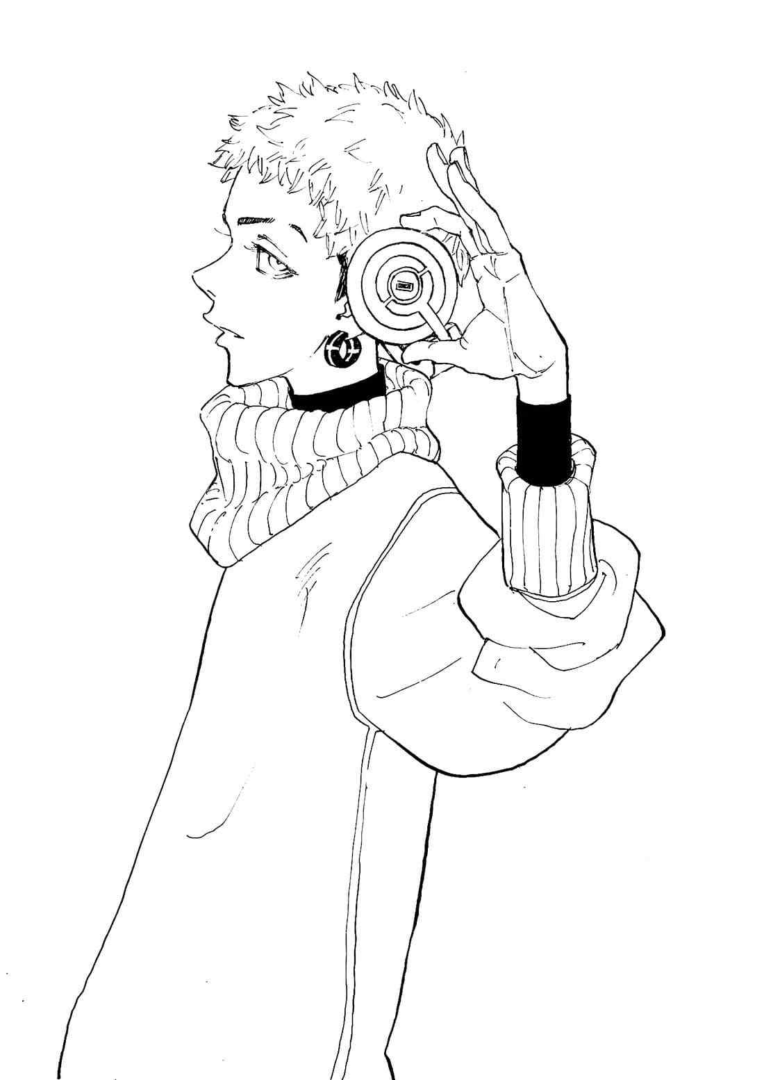 Boy In A Sweater