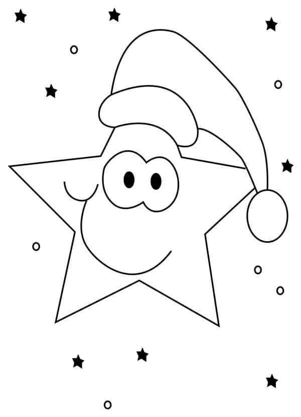 Christmas Star In A Cap