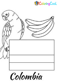 Colombia Coloring Pages