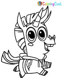 Corn and Peg Coloring Pages