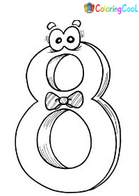 Number 8 Coloring Pages