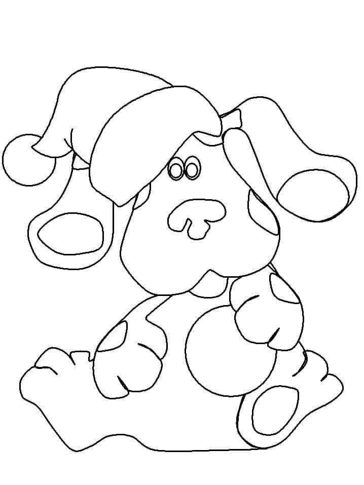 Dog Wearing A Santa Claus Hat