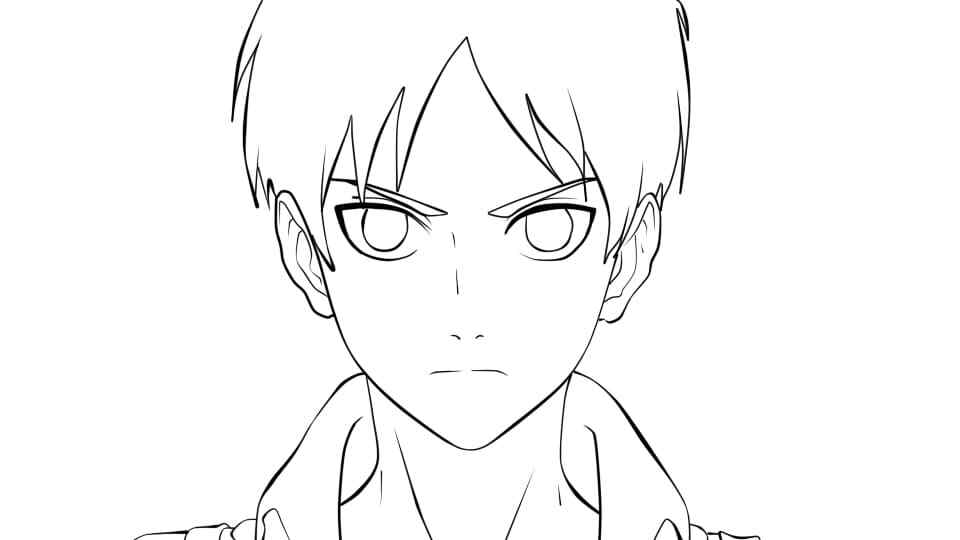 Eren’s gaze.