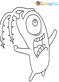 Plankton Coloring Pages