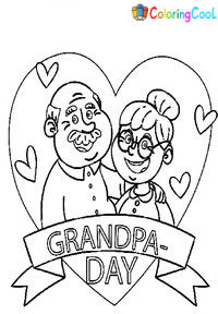Grandparents’ Day Coloring Pages