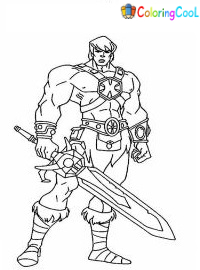 He-Man Coloring Pages