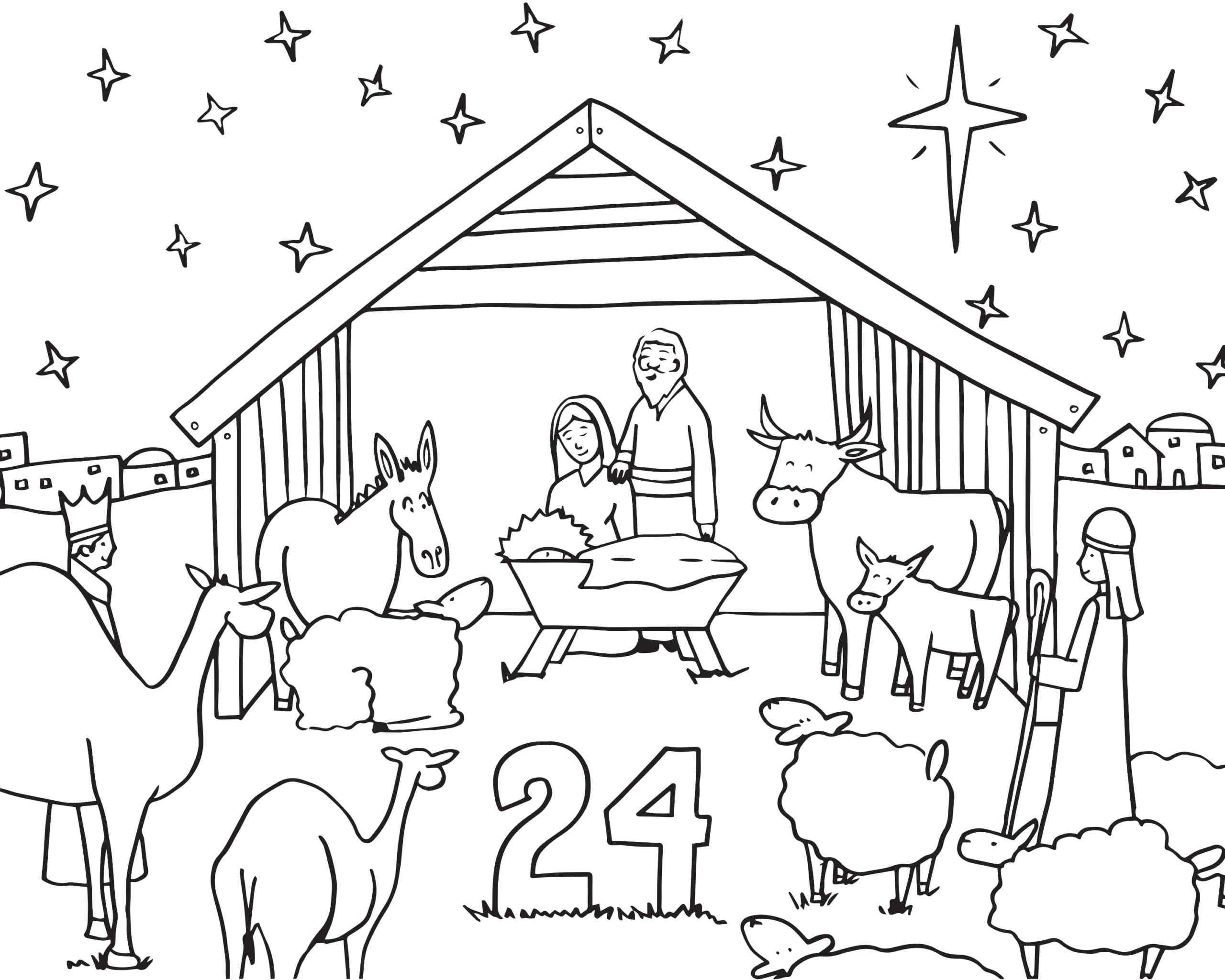 Jesus Was Born In An Animal Shed