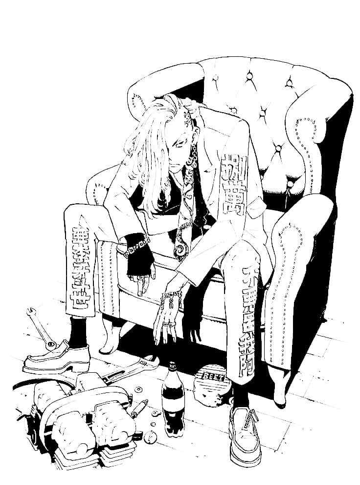 Ken Ryuguji Sitting On The Couch