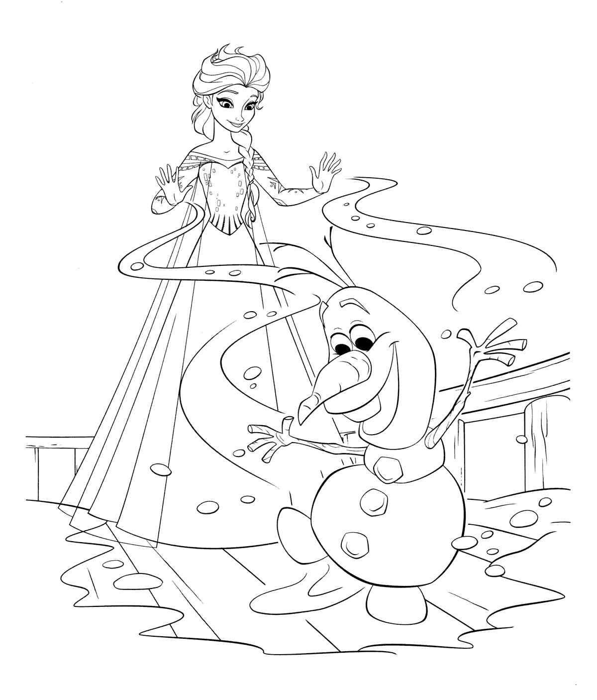 Let’s Arrange A Holiday Coloring Page