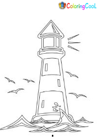Lighthouse Coloring Pages