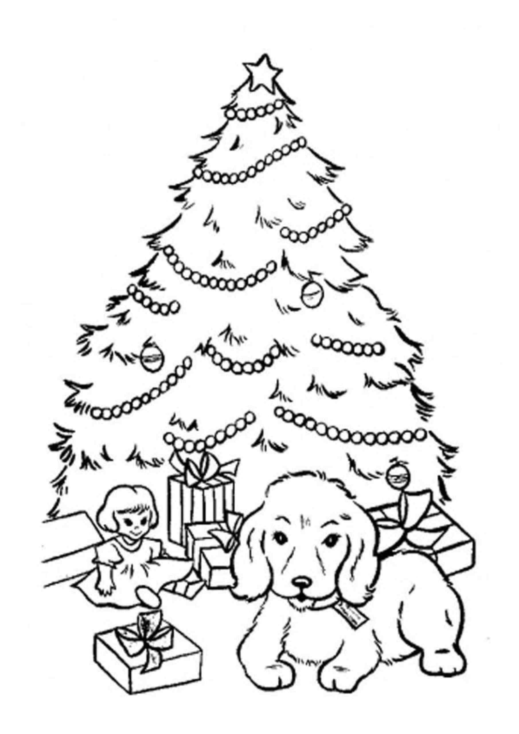 Long Awaited Christmas Coloring Page