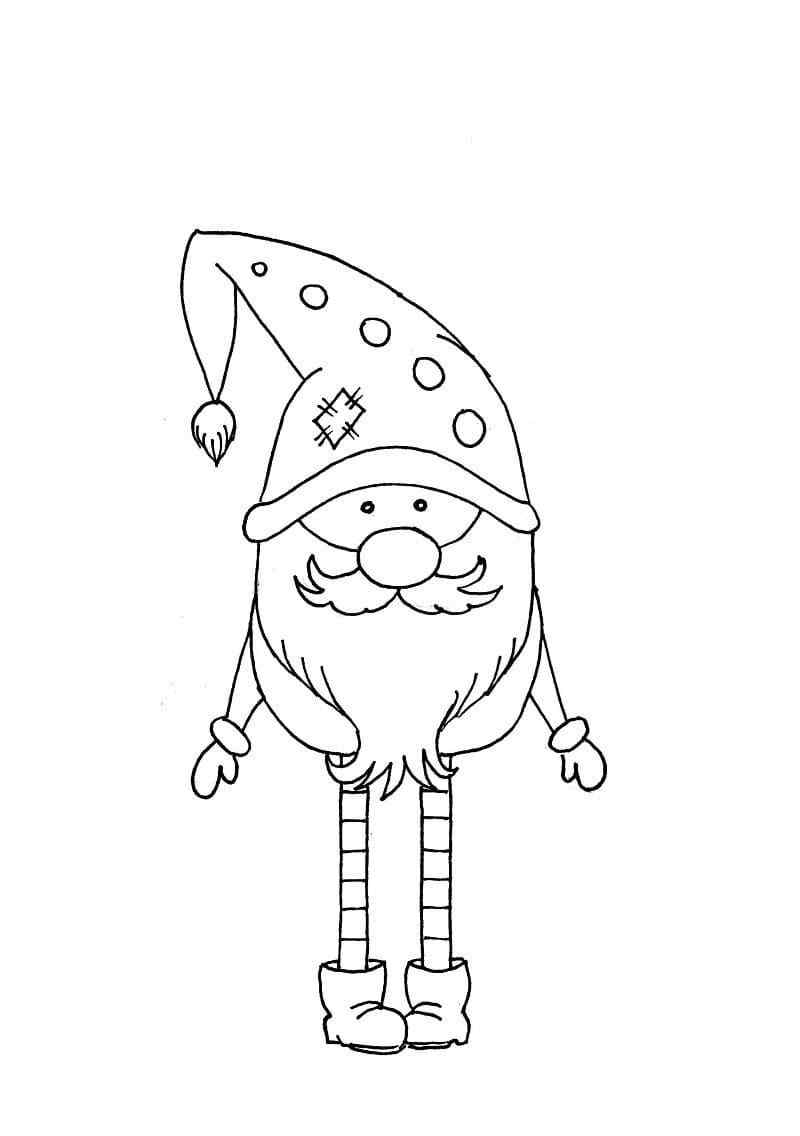 Long Legged Dwarf In A Hat