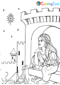 Princess Leonora Coloring Pages