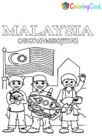 Malaysia Coloring Pages