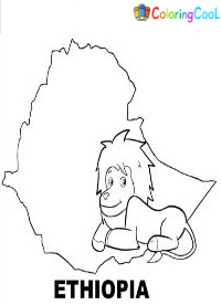 Ethiopia Coloring Pages