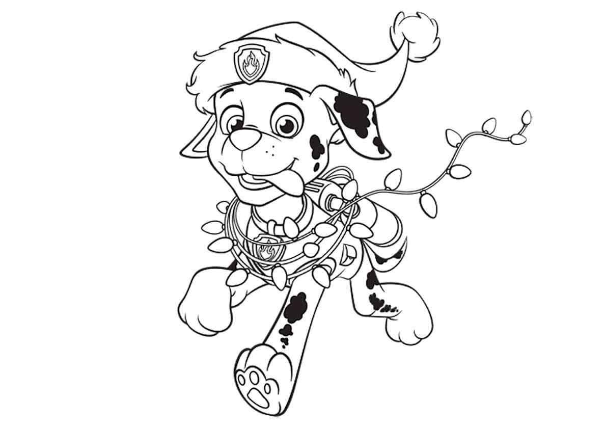 Marshal In A Shining Garland Coloring Page