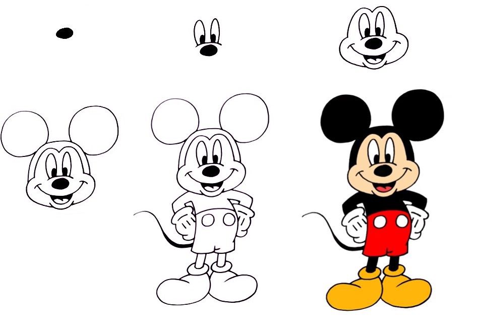 Mickey-mouse-drawing
