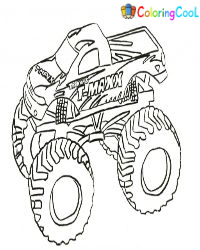 Monster Trucks Coloring Pages