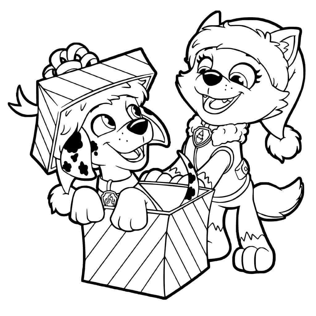 New Year’s Games Of Hide And Seek Coloring Page