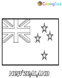 New Zealand Coloring Pages