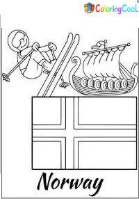 Norway Coloring Pages