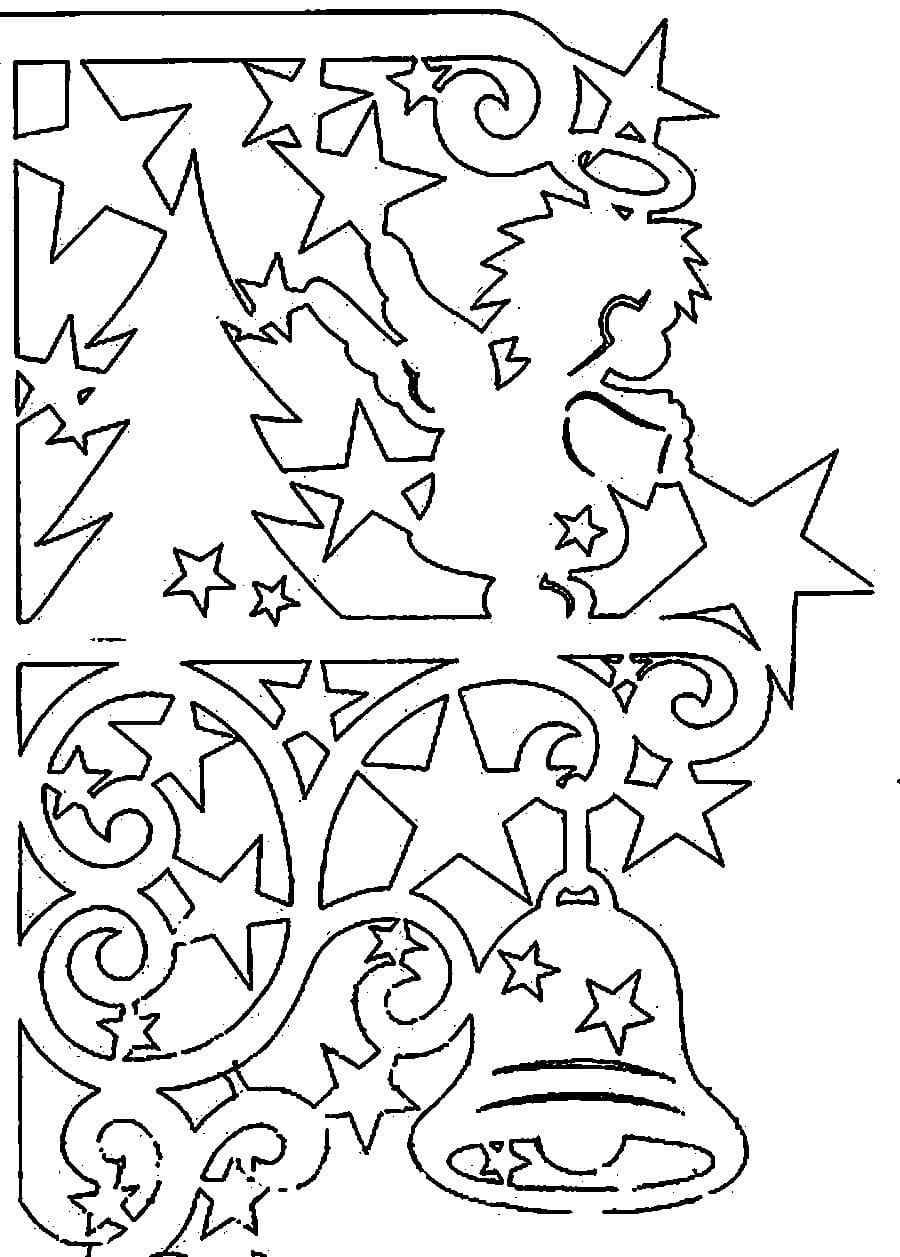 Ornament From An Angel, Stars And Bells