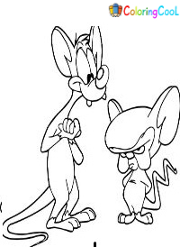 Pinky and the Brain Coloring Pages