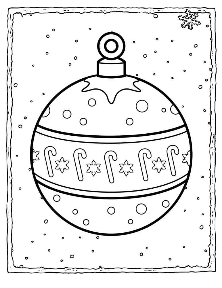 Ringing Bells On Bows Coloring Page