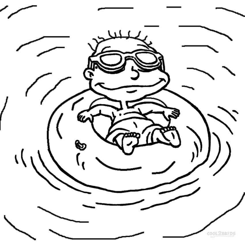 Rugrats In Water