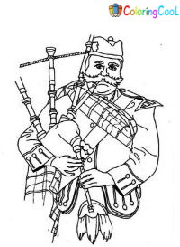 Scotland Coloring Pages