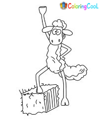 Shaun the Sheep Coloring Pages
