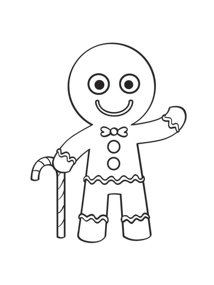 Spicy With Sugar Cane Coloring Page