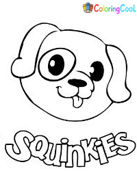 Squinkies Coloring Pages
