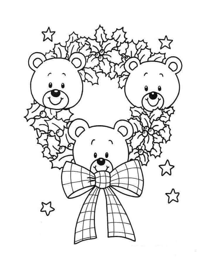 In The Spruce Branches Coloring Page