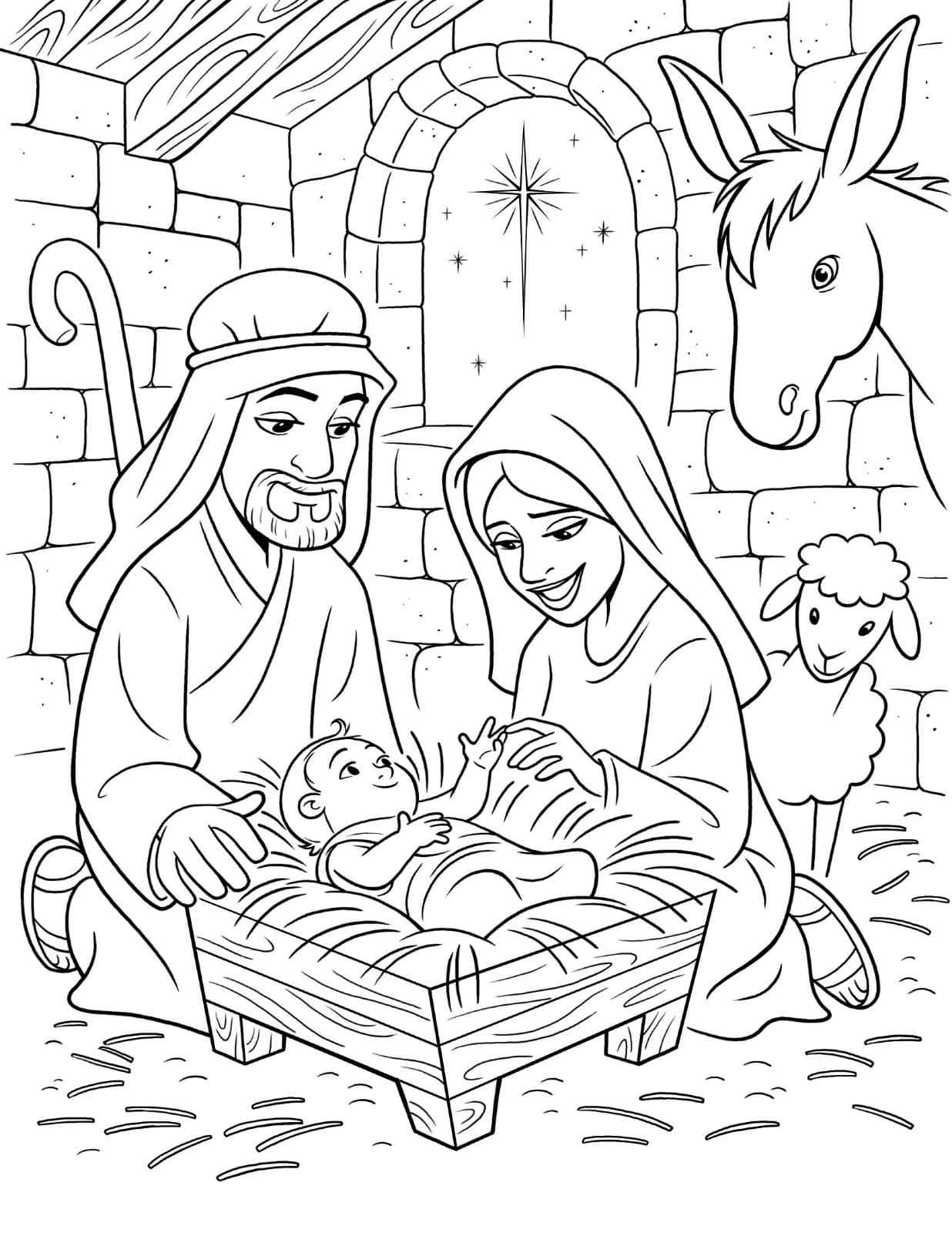 Became A Great Orthodox Holiday Coloring Page