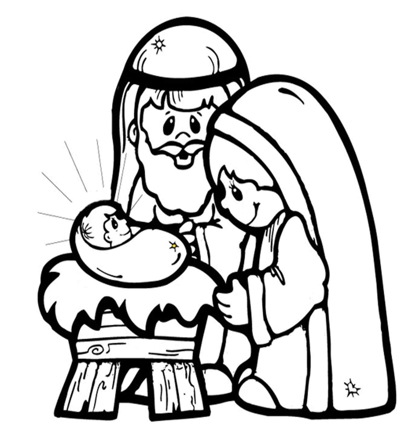 The Son Of God Became Human Coloring Page