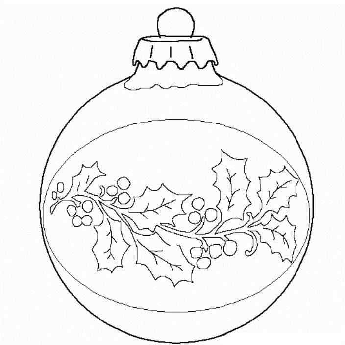 Sacred Tree On A Ball Coloring Page